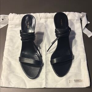 The Row Black Heels Elegant and Timeless